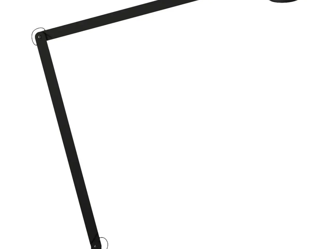 Billede 1 - Wästberg W227 Winkel Alu bordlampe i sort