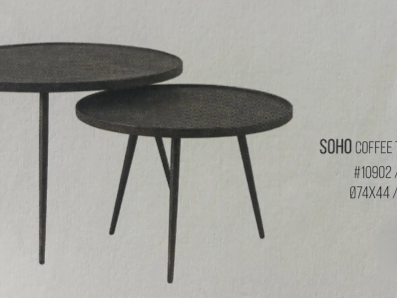Billede 1 - 2 stk. sofaborde KILROY INDBO Soho
