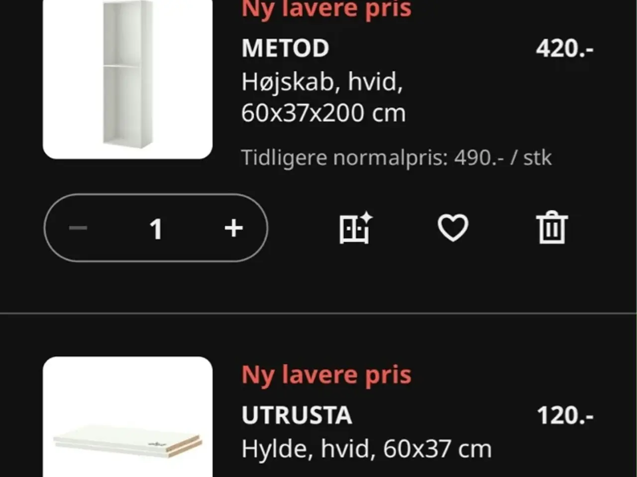 Billede 7 - Fint Ikea skab