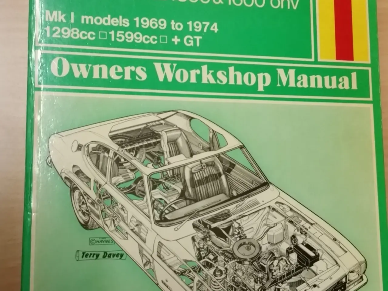 Billede 5 - Ford Capri instruktionsbøger m.v.