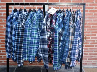 16 Stk OHMYS skovmandsskjorter m/foer