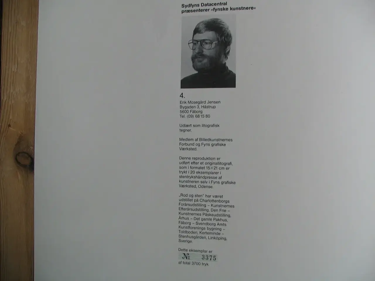 Billede 3 - Erik Mosegård Jensen (1928-2010)
