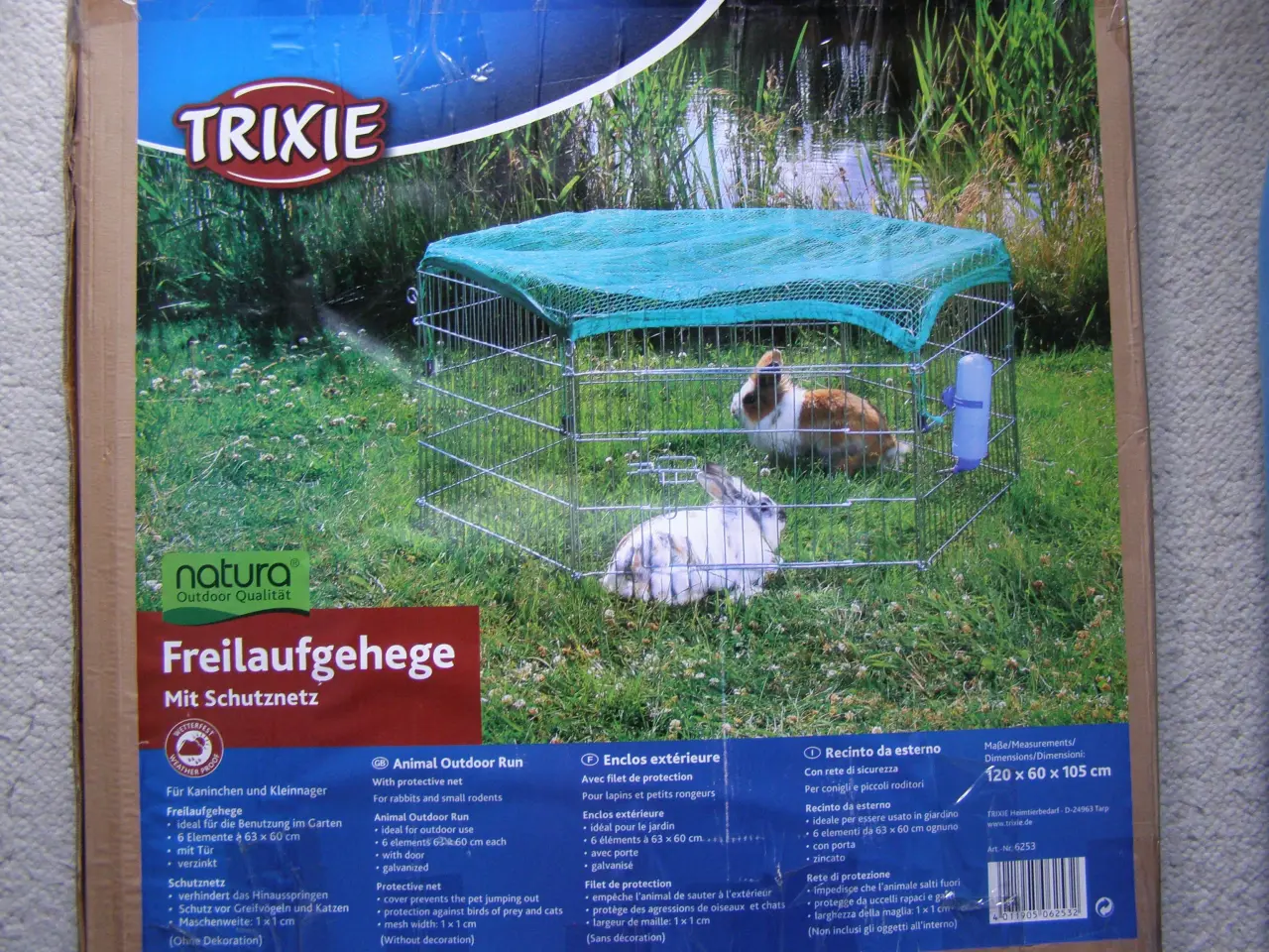 Billede 1 - Friluftshegn/løbebur til dyr.