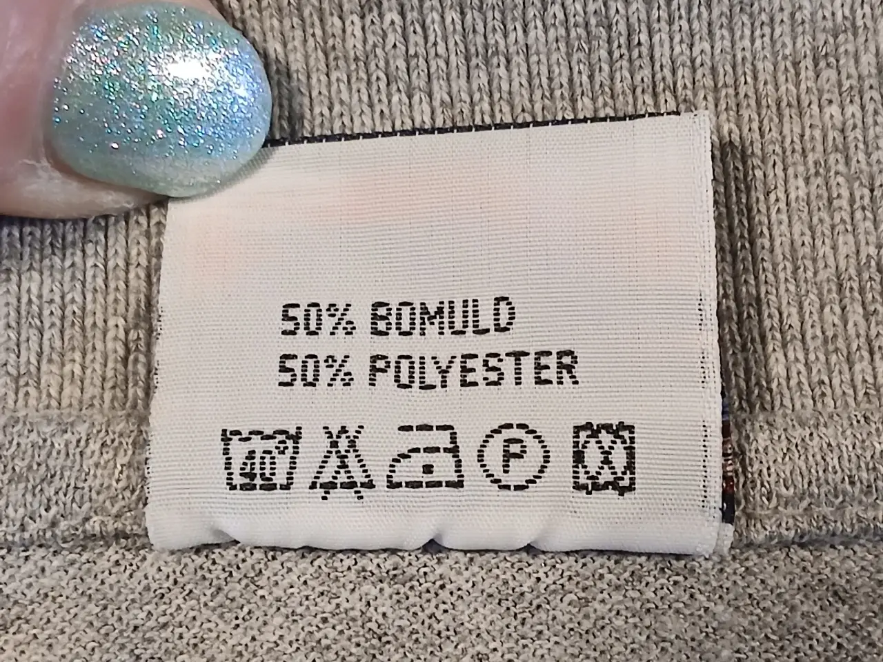 Billede 7 - Grå Polo T-shirt str L