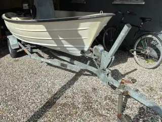 Styre pult båd m / Trailer + nr.pl.