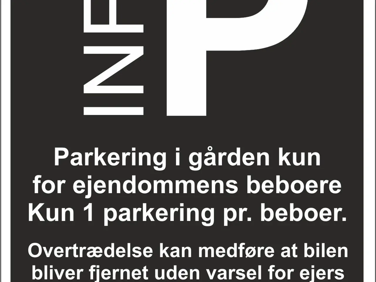Billede 12 - Nye P-skilte med forskellige tekster