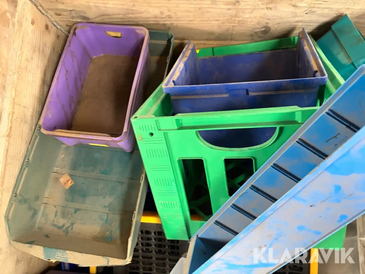 Billede 12 - Lot med plastikkasser - 1 palle