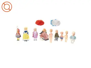 Dukker med barnevogn (str. 16 cm)