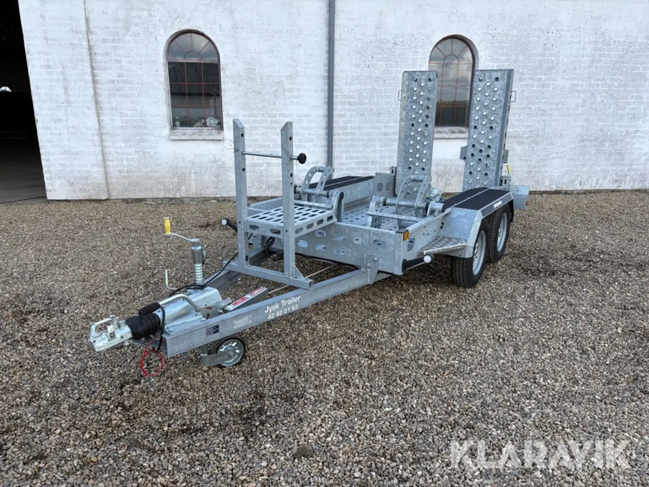 Billede 1 - Maskintrailer Indespension V67Z med autoclamp
