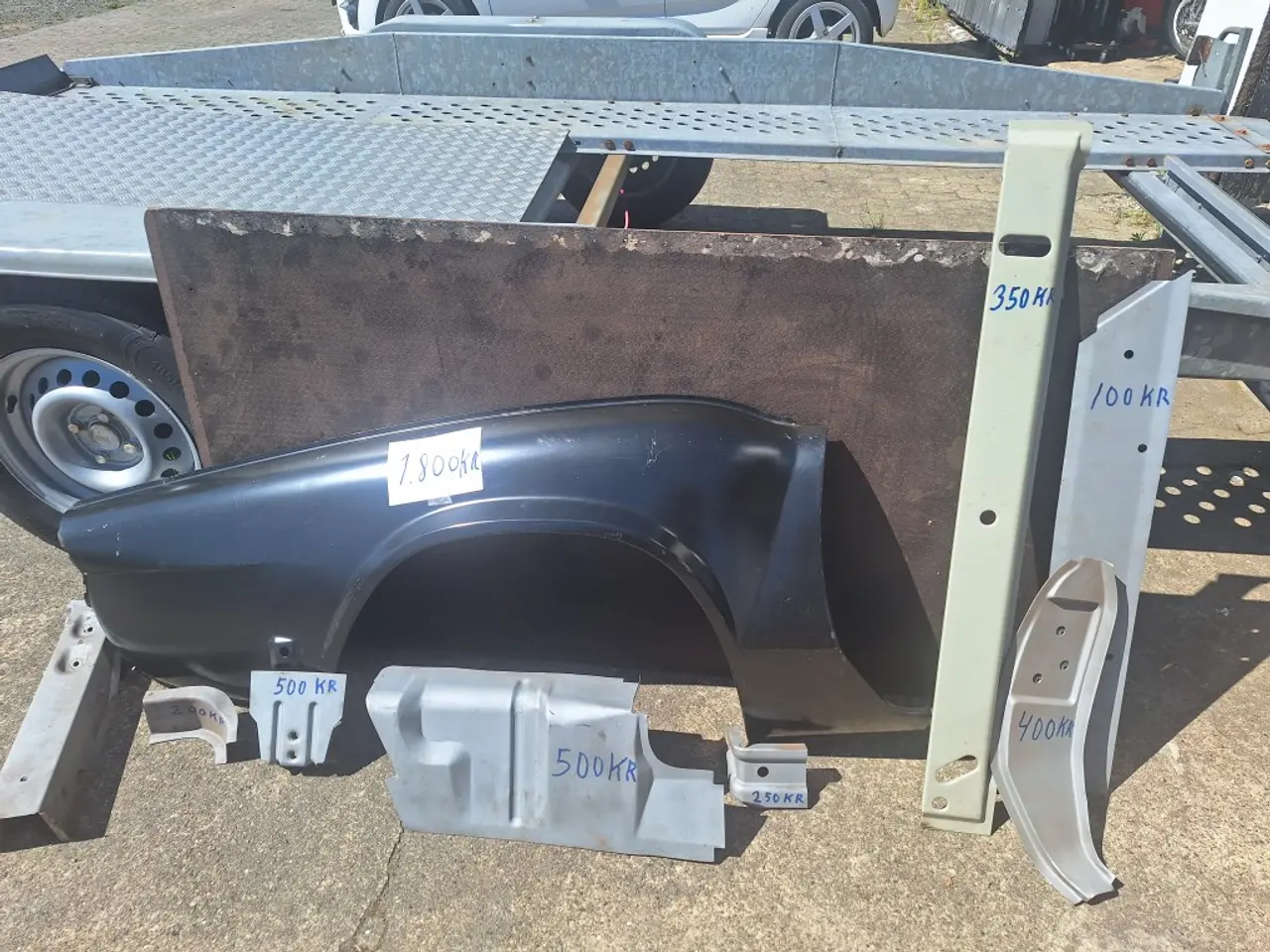 Billede 2 - Triumph Spitfire MK3 og MK4 Karosseridele