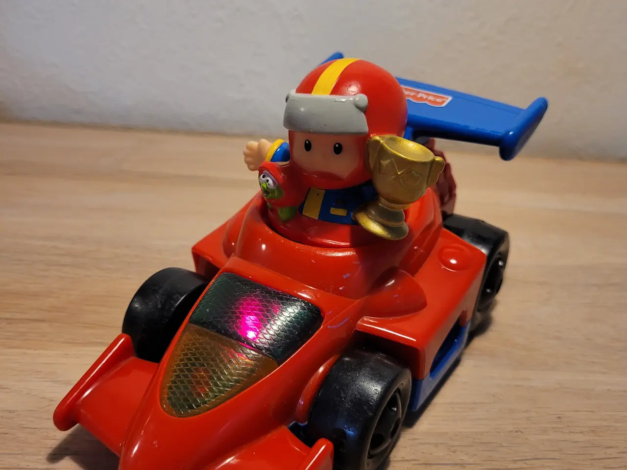 Billede 1 - Fisher Price/ little people Racerbil med lyd