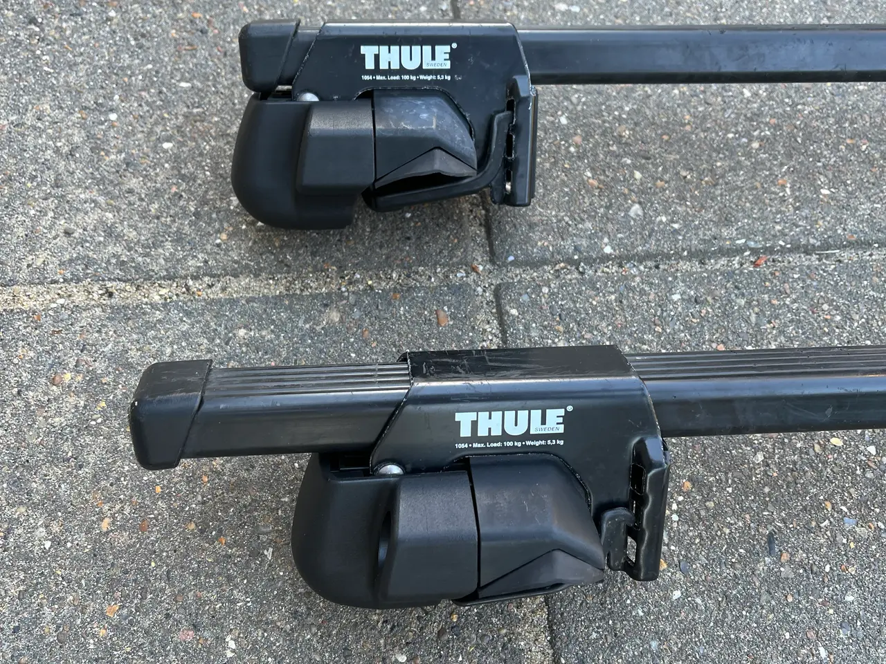 Billede 2 - Thule EVO tagbøjler/tagfod til tagræling (2stk)