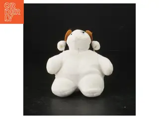 Hvid bamse (str. 11 x 9 cm)