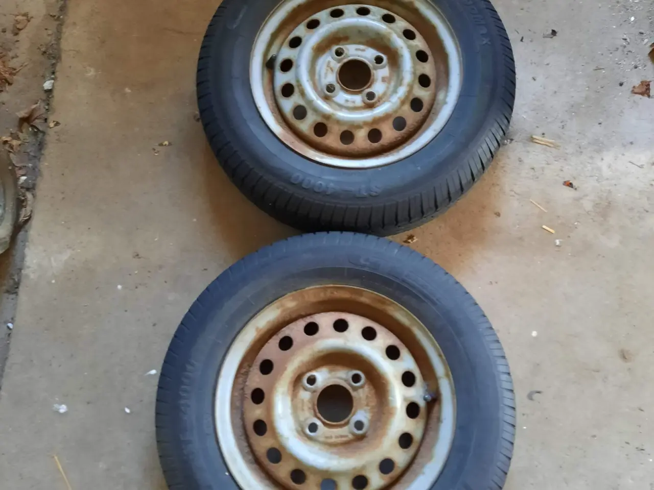 Billede 1 - Trailerhjul med 145 R13 74N dæk