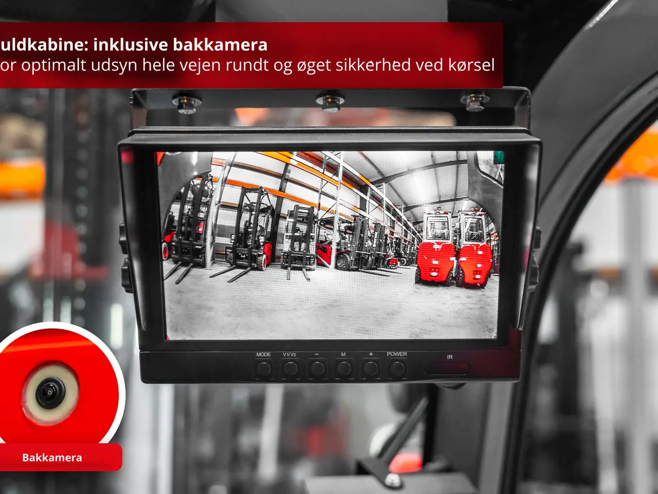 Billede 7 - Silverfox E35 Elektrisk gaffeltruck - 3500 kg, 5000 mm