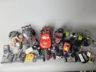Kæmpe Lot! Fjernstyrede Biler, Controllere Batteri
