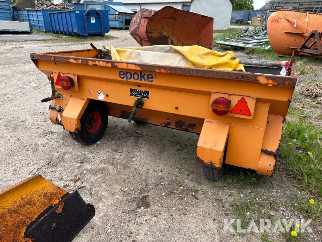 Billede 6 - Salt/sandspreder til traktor Epoke TKG 12