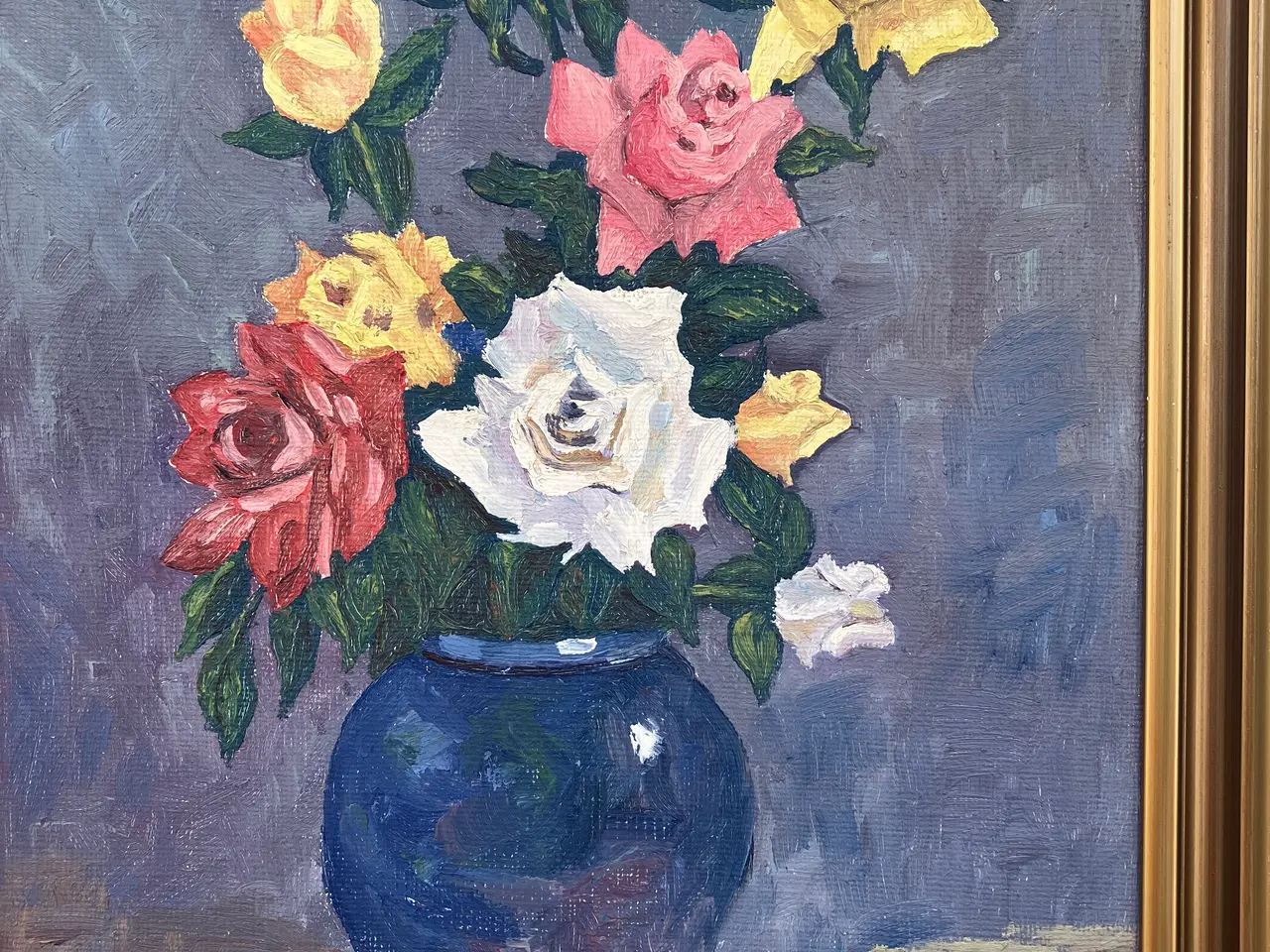 Billede 2 - Blomstermaleri af Hårup