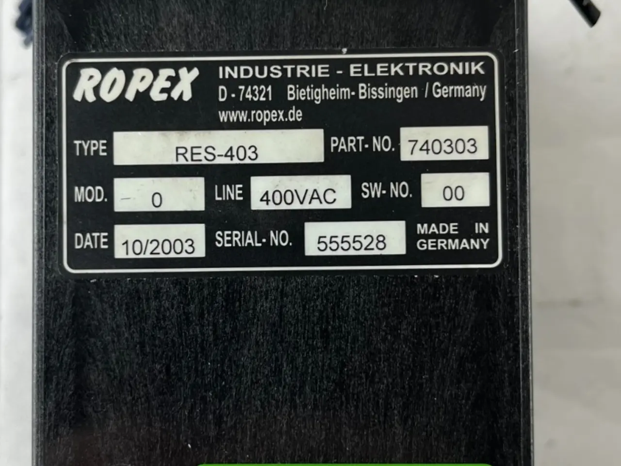 Billede 1 - Ropex RES-403 Temperature Controller 400VAC