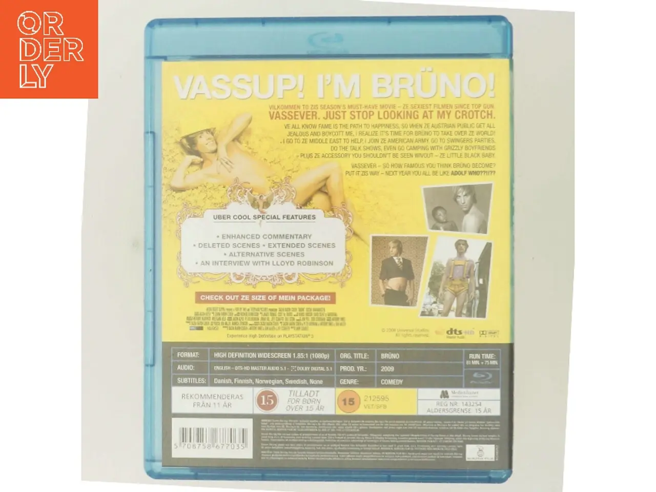 Billede 3 - Brüno med Sacha Baron Cohen (DVD)