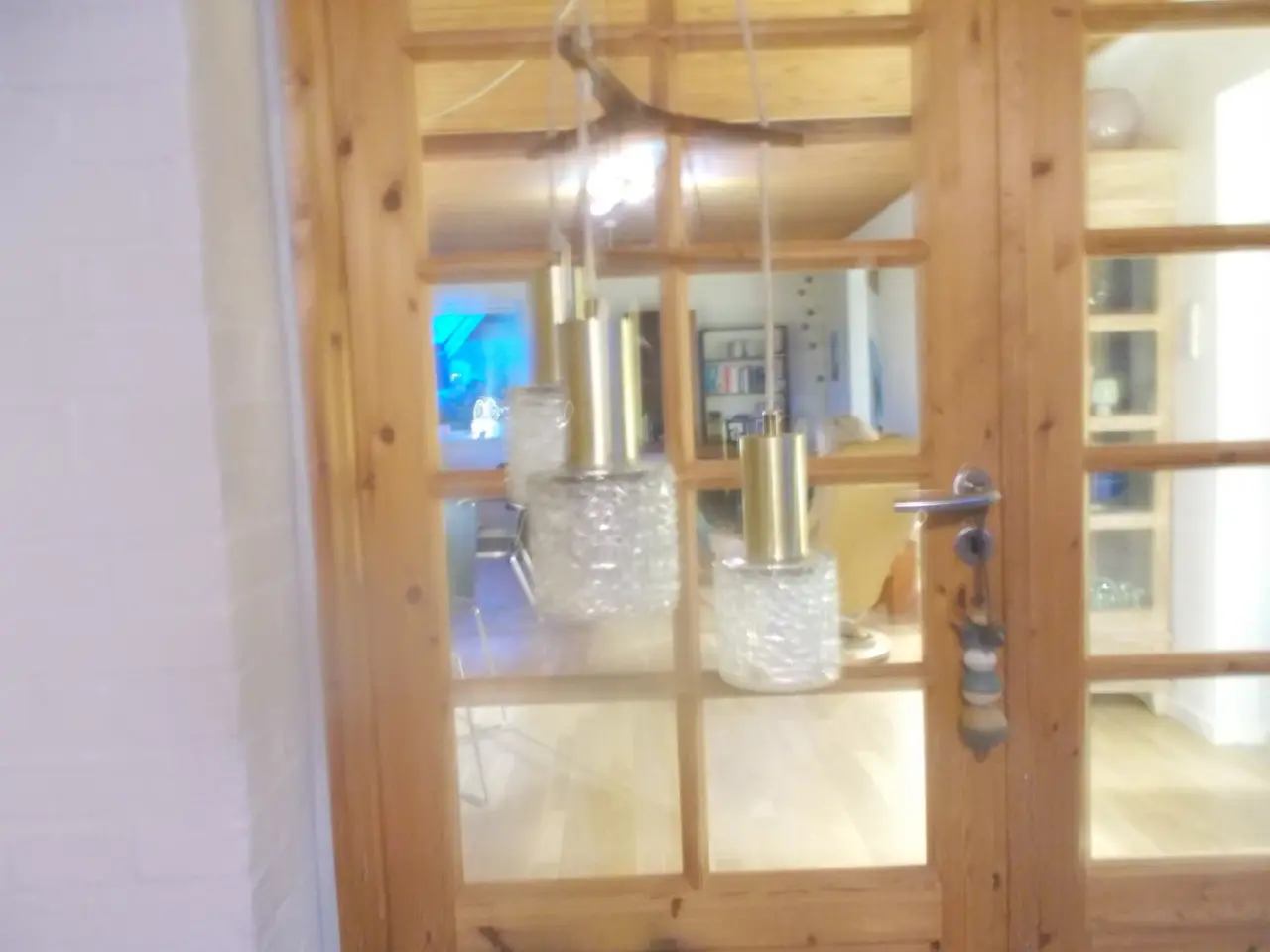 Billede 2 - antik loftslampe