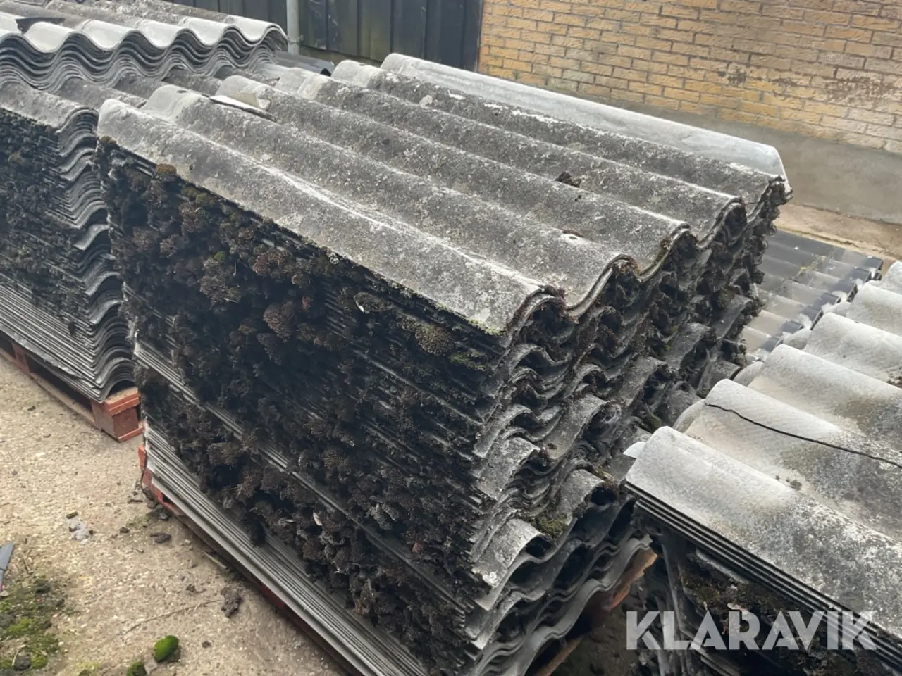 Billede 10 - Blandet lot med tagplader -omkring 1200 styk