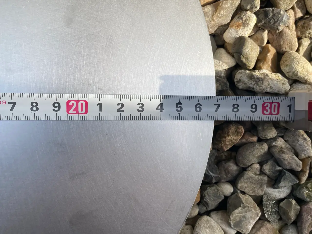 Billede 2 - Rustfri plade Ø270MM