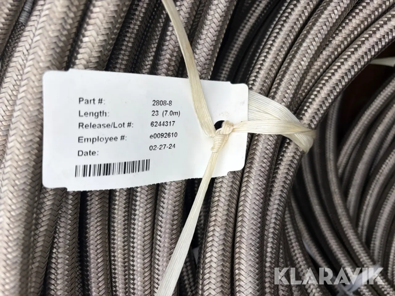 Billede 6 - Armerede slanger Danfoss 2808-8 - 17 ruller