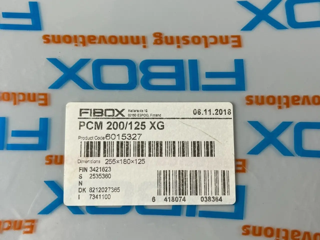 Billede 4 - Fibox PCM 200/125 XG Polycarbonate kabinet
