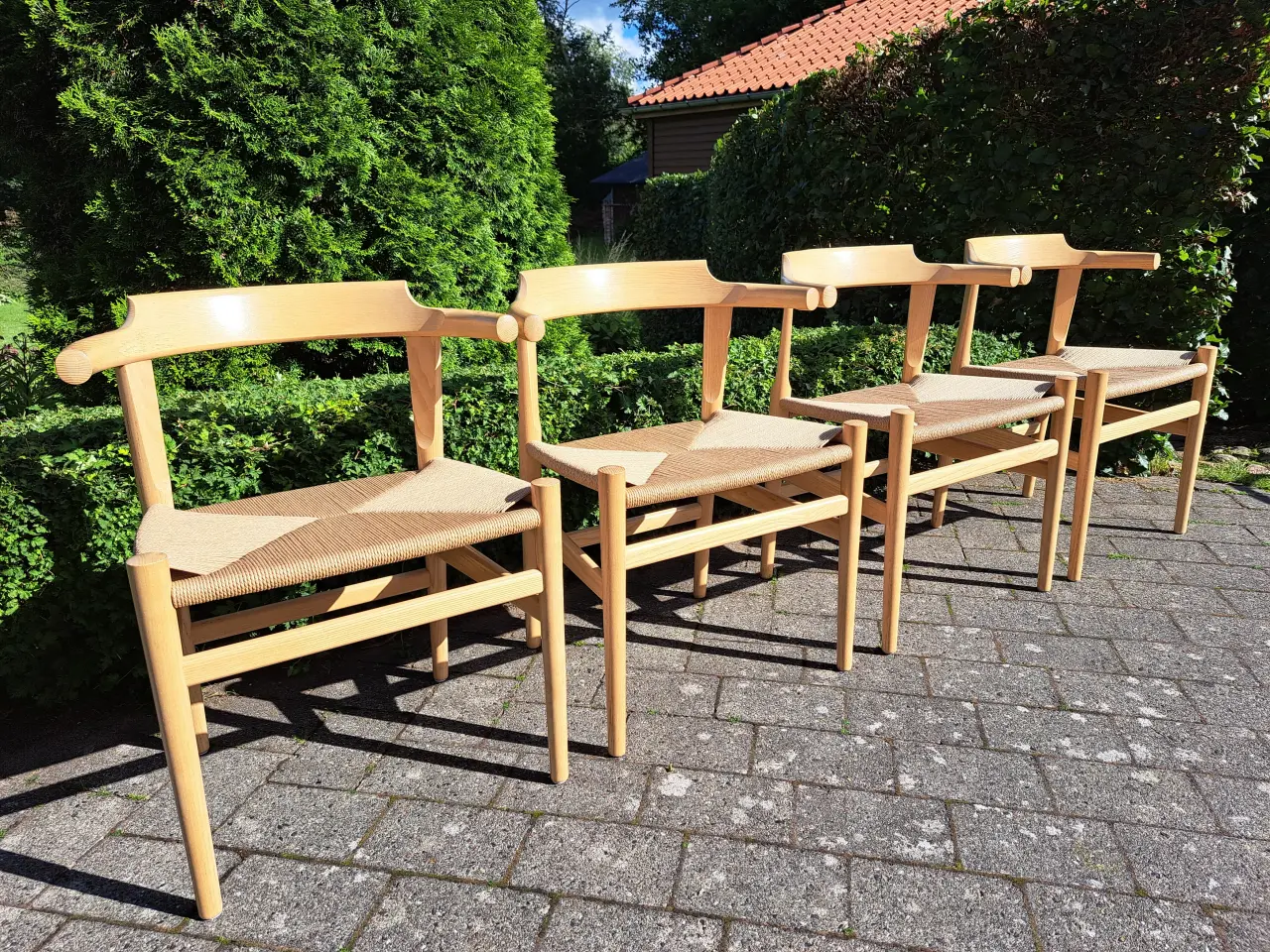 Billede 1 - Wegner stol PP68, af lakeret ask