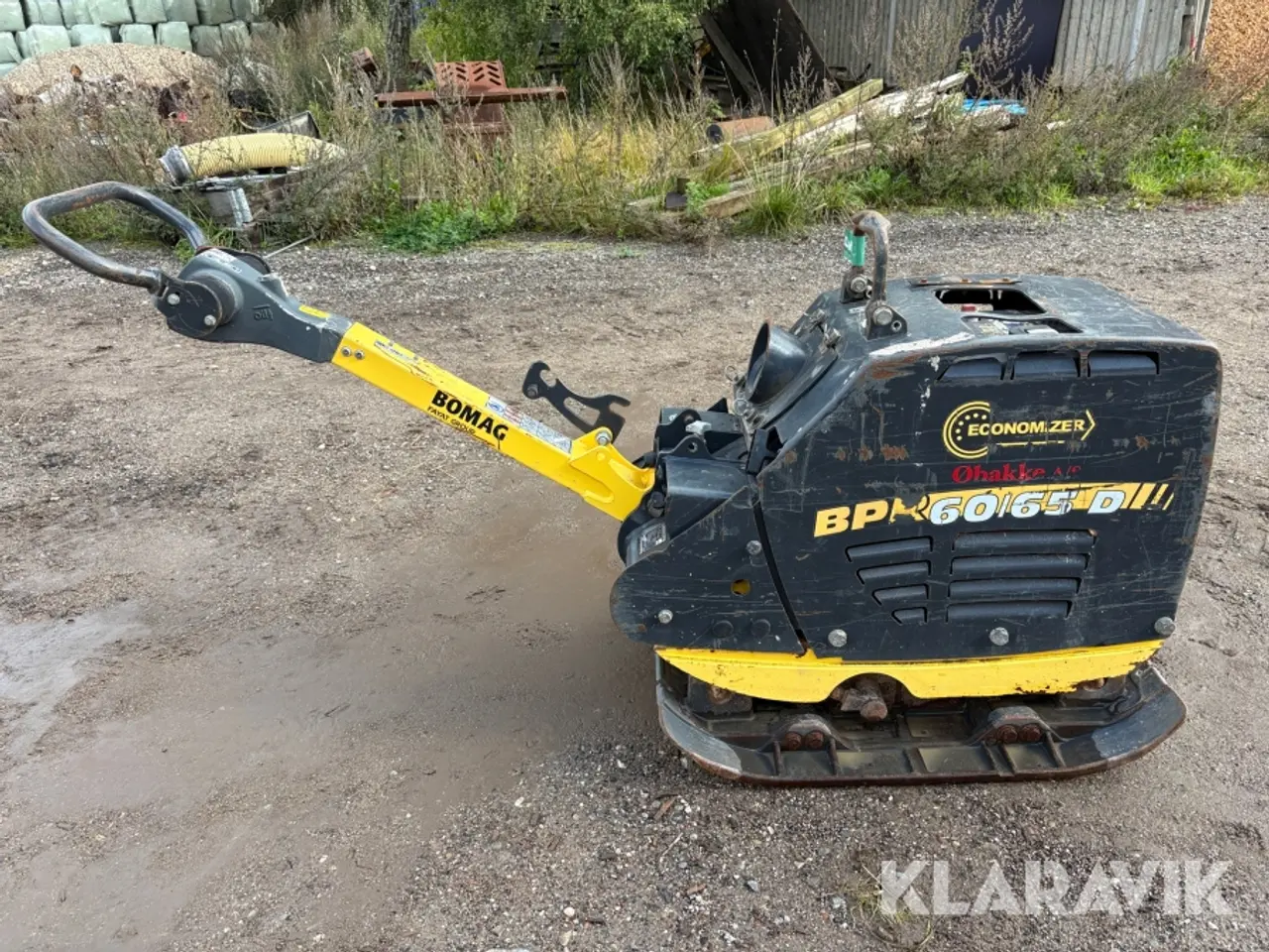 Billede 4 - Pladevibrator Bomag BPR 60/65 D/E - vendbar vibratorplade