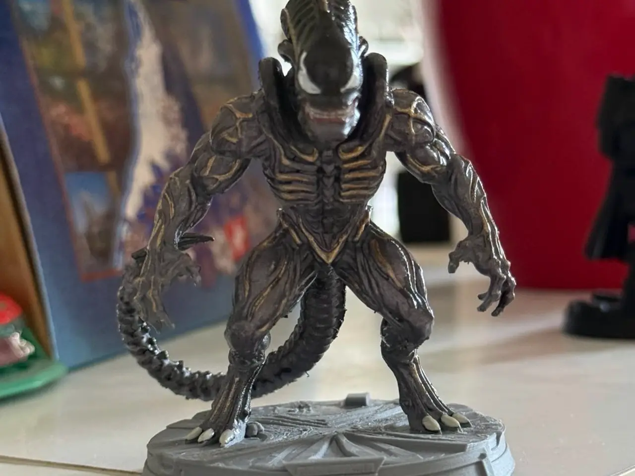 Billede 1 - Xenomorph × Venom – 3D-printet figur