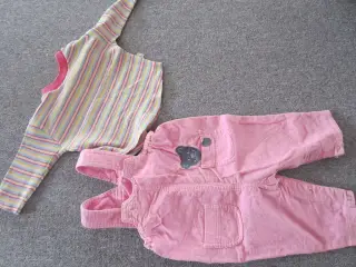 Smækbukser - bukser og bluse str. 62