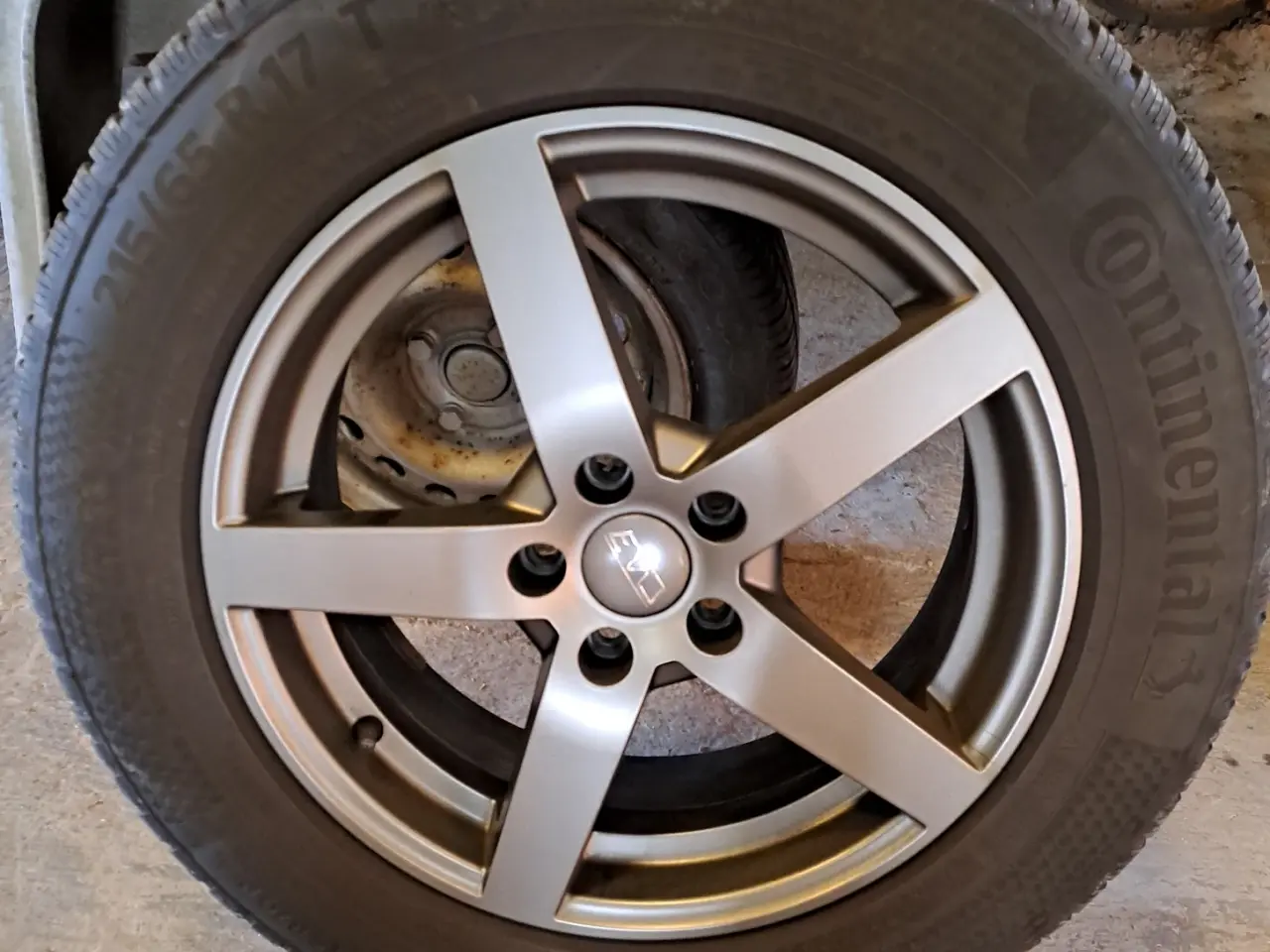 Billede 1 - 17" Continental vinterdæk - Peugeot, Citroën, Opel