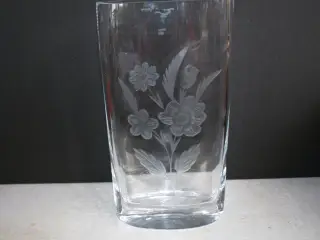 Vase af krystal