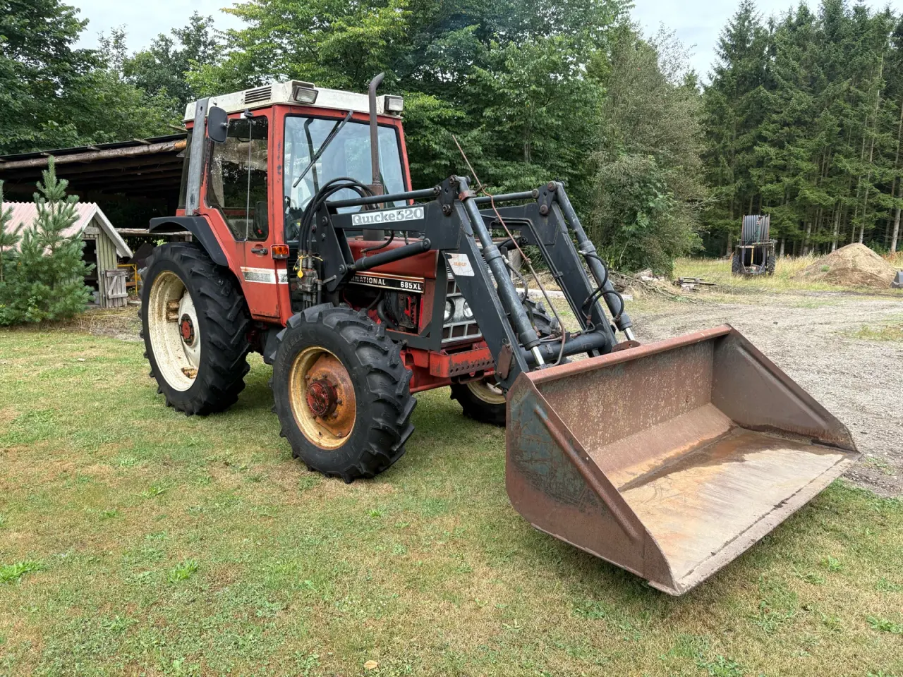 Billede 2 - Case IH 685xl 4wd med frontlæsser