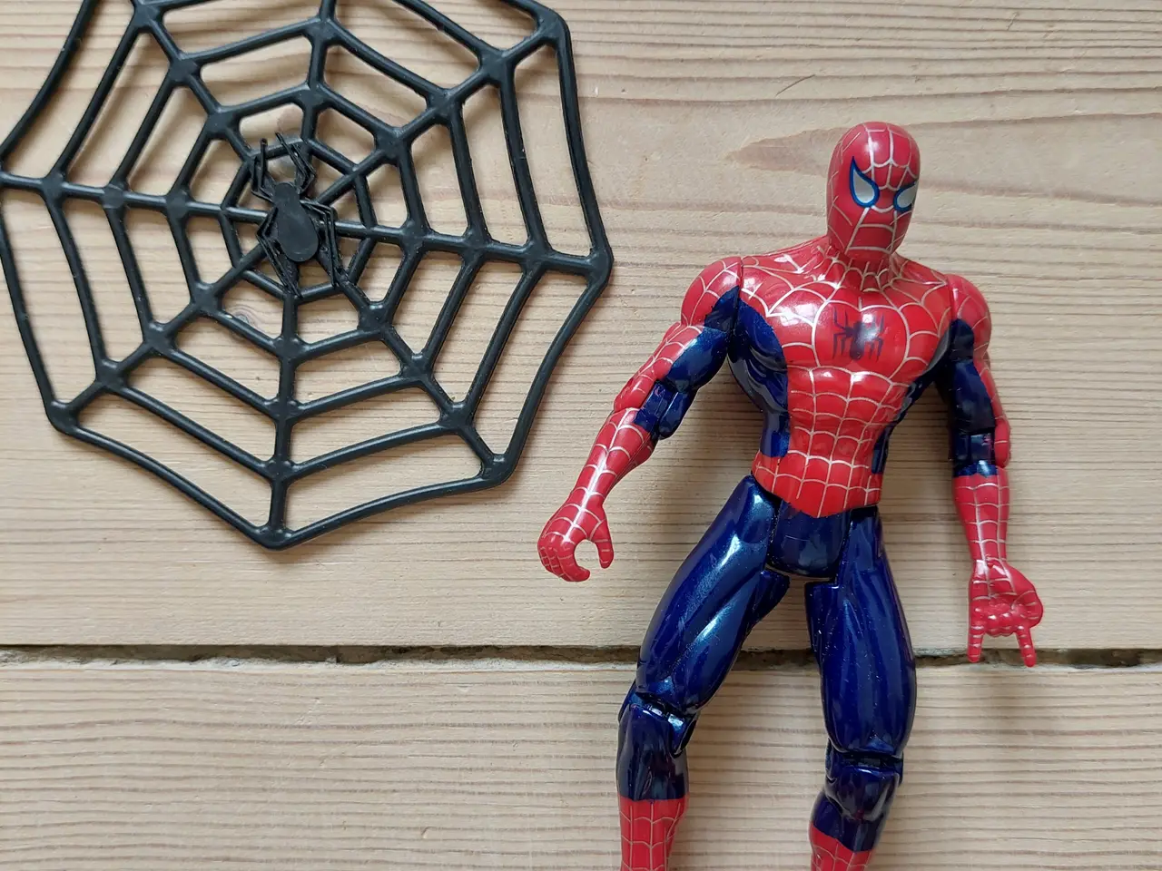 Billede 1 - Spiderman figur (1995)