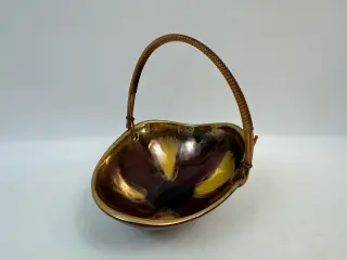 WG retro skål m. flethank