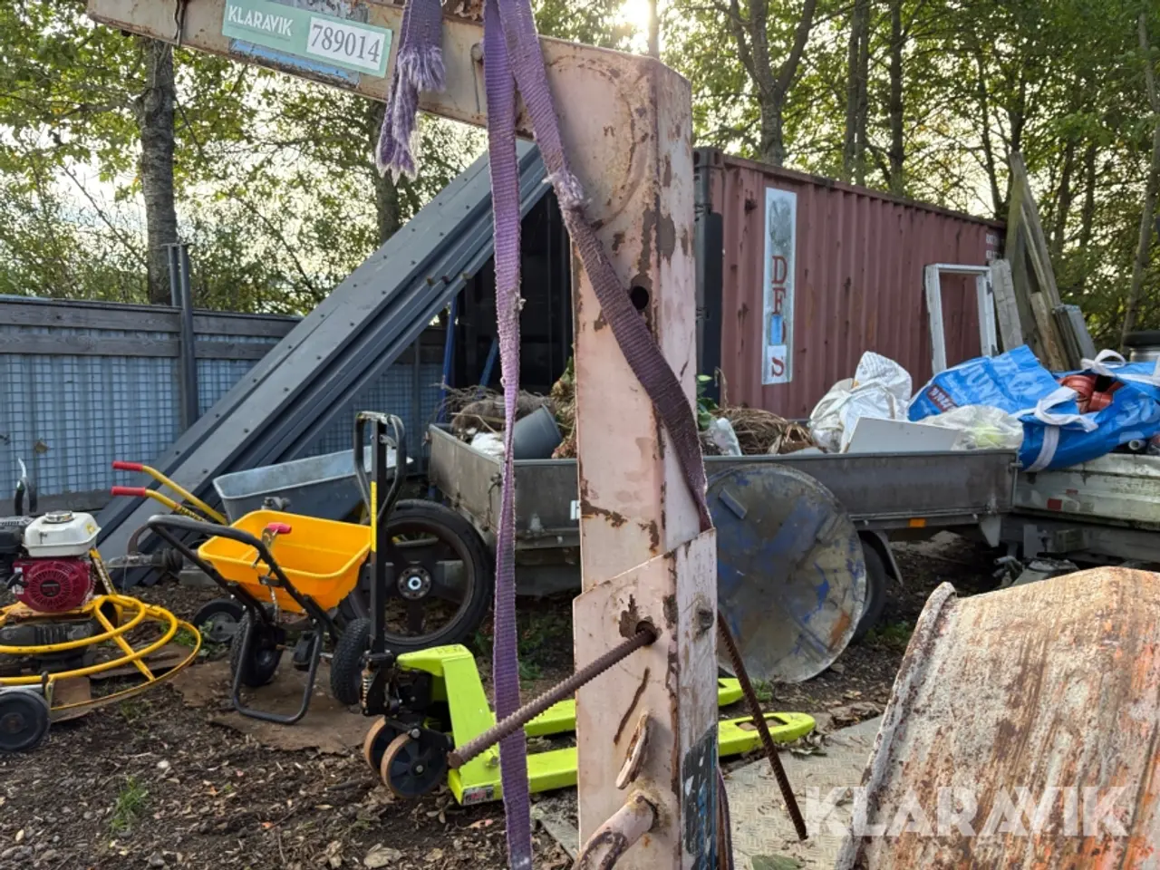 Billede 7 - Krangaffel / pallegaffel 1.500 kg Crane Fork med automatisk vægtbalancering
