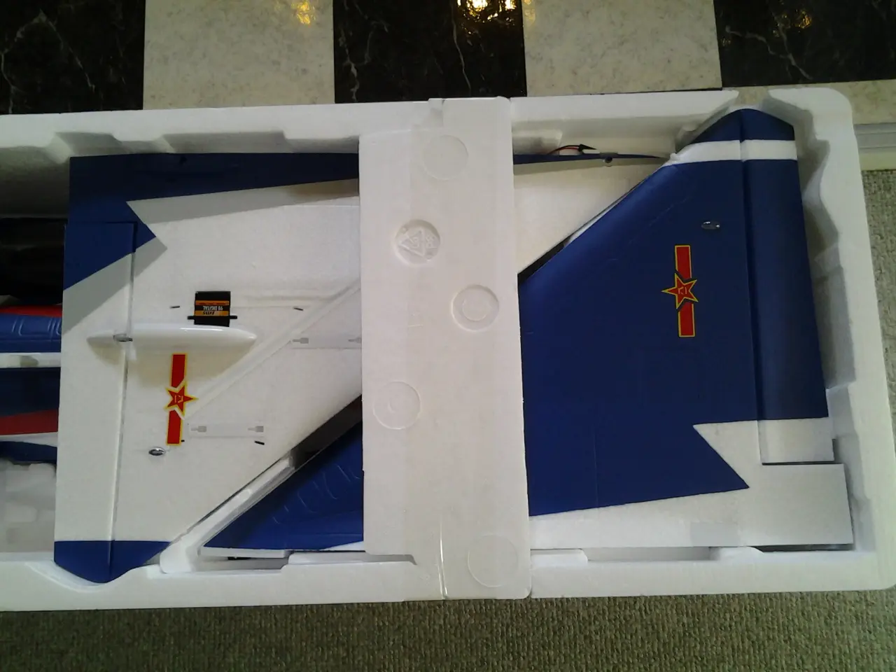 Billede 4 - Fjernstyret fly, FMS J-10 64mm EDF Jet (PNP)