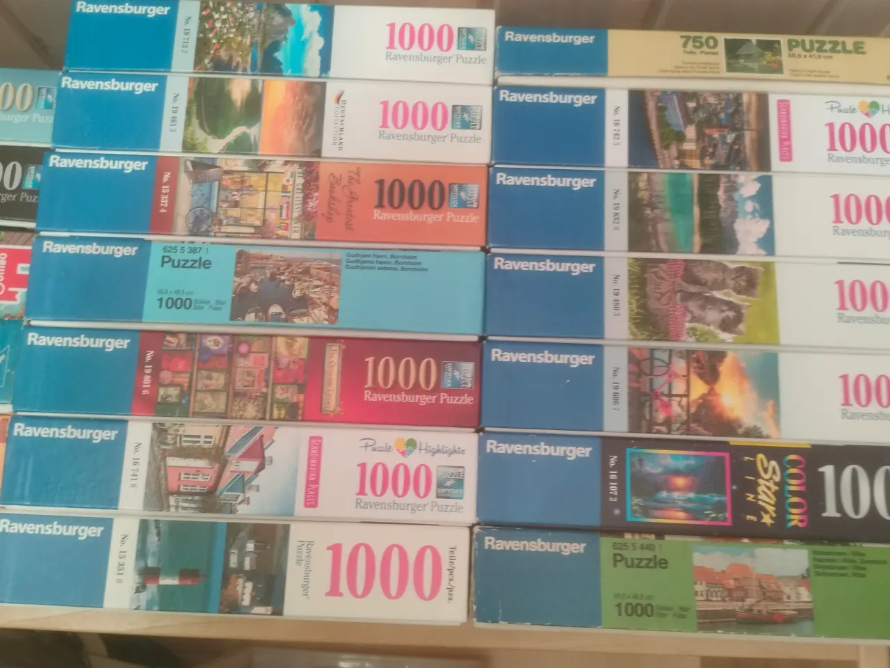 Billede 1 - Puslespil - Ravensburger - 1000 brikker - 