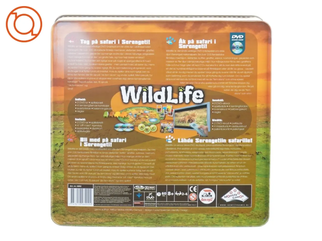 Billede 3 - Wild life dvd game fra Dan Spil (str. 28 x 8 cm)
