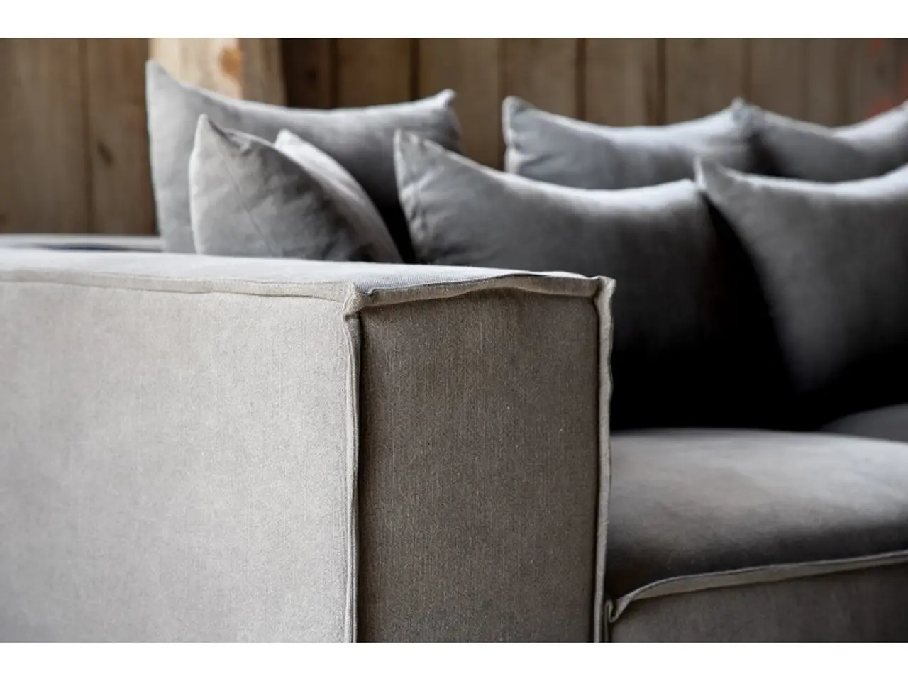 Billede 15 - Gillholmen 3 personers sofa  - Grå stof