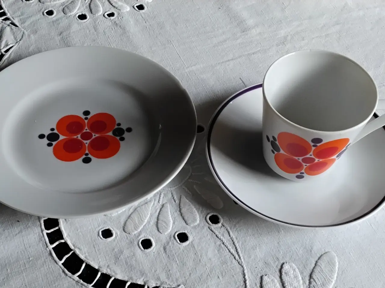 Billede 2 - Retro kaffestel fra Colditz - Germany keramik