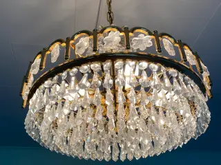 Gammel prisme loftslampe.