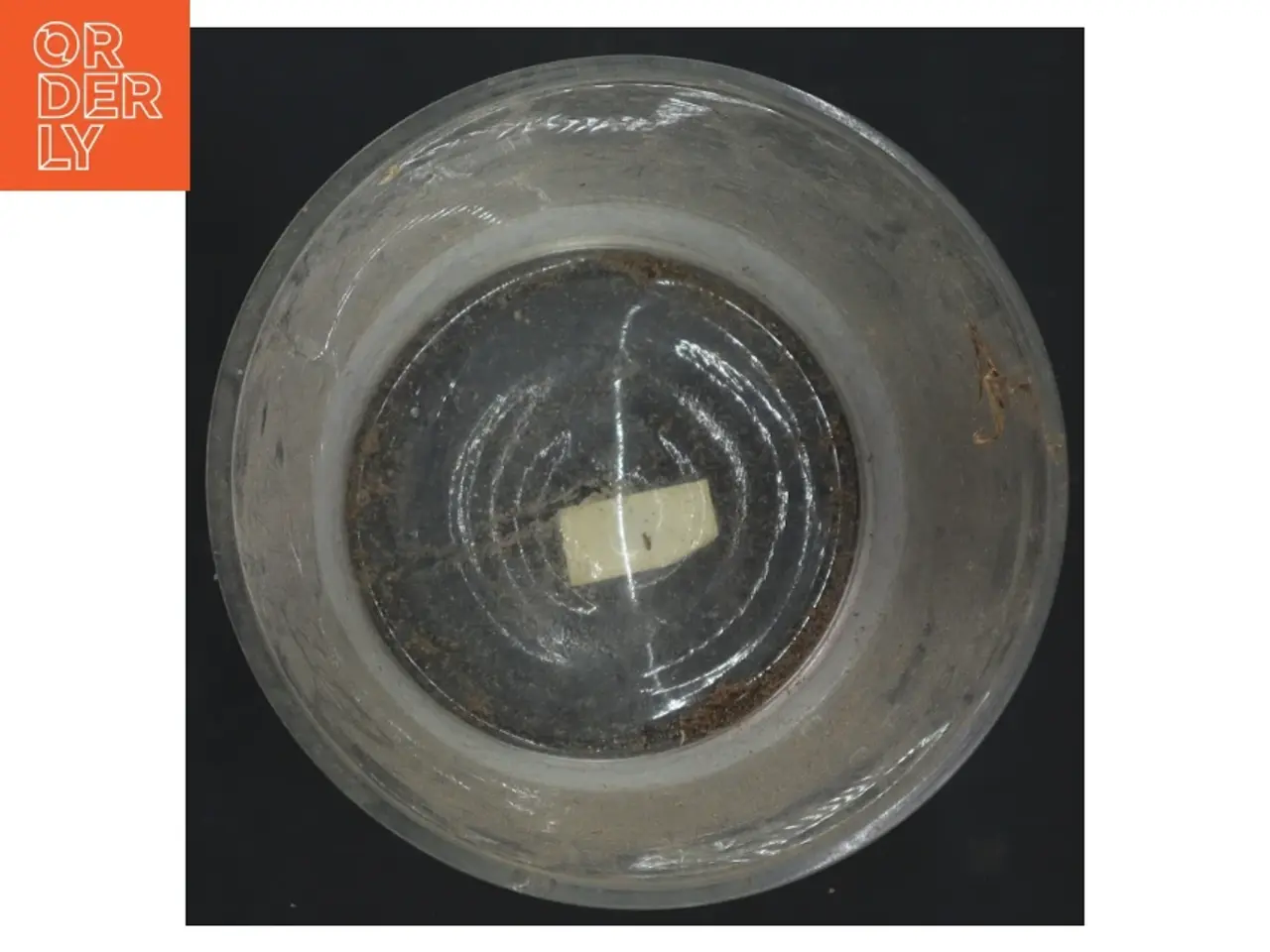Billede 3 - Cylindrisk glas vase (str. 17x14 cm)