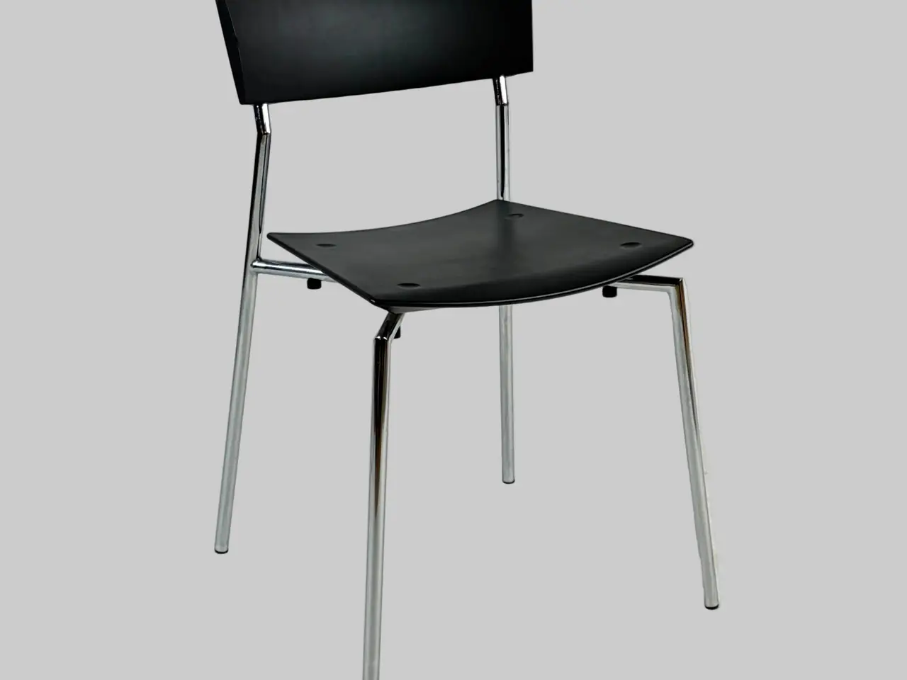 Billede 1 - Randers+Radius Pure Stol – Sort/Krom
