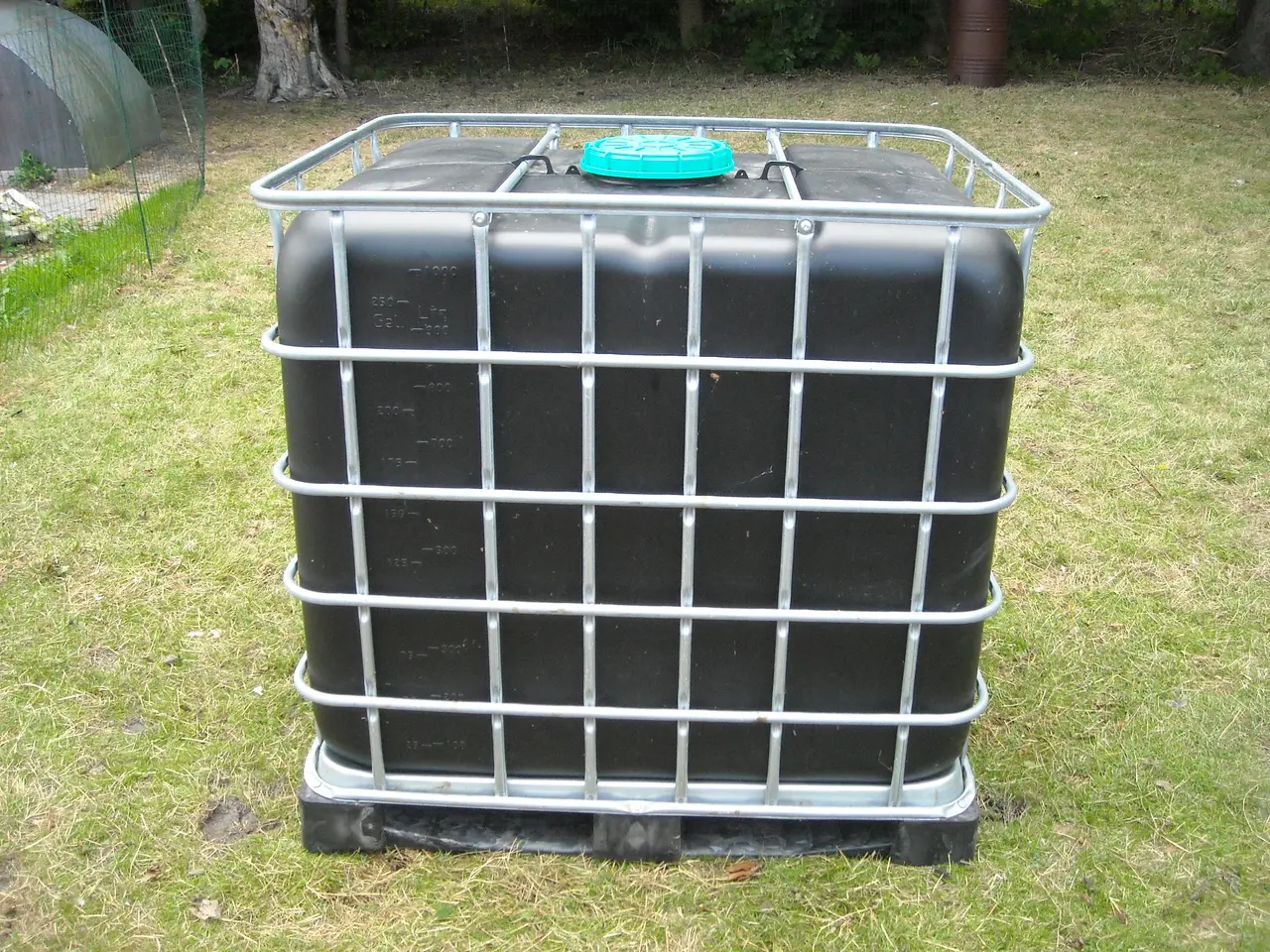 Billede 4 - Palletank i sort plast