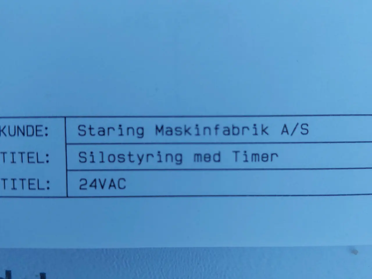 Billede 9 - Blandeanlæg Staring 2021