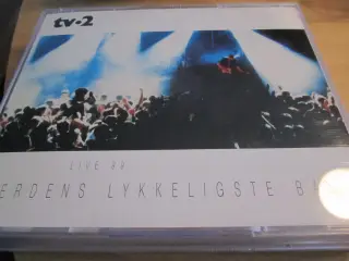 TV2. Verdens Lykkeligste Band. BOKS.
